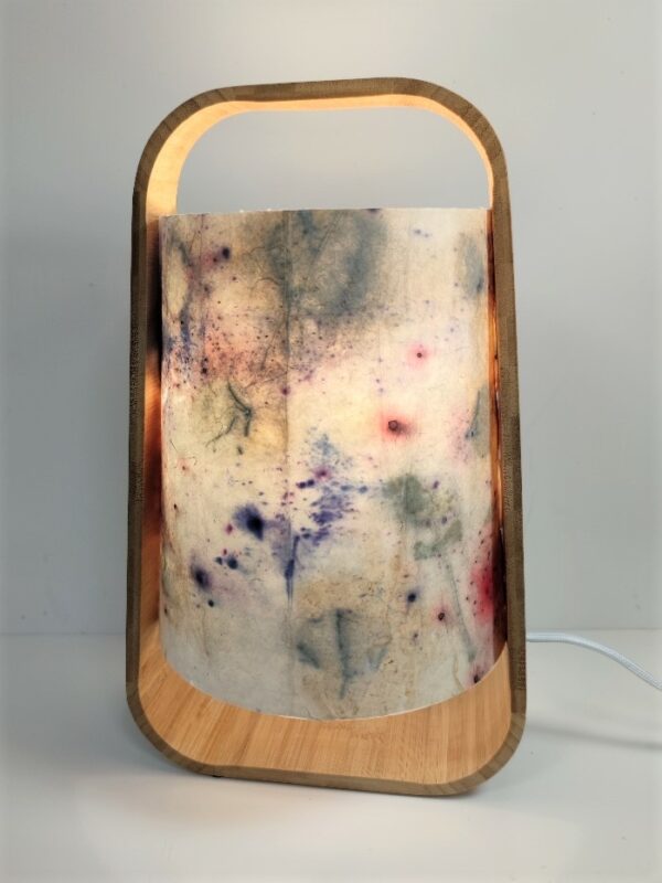 lampe ecoprint bois