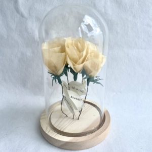 kokelico-cadeau-cloche-message-fleurs-jaune