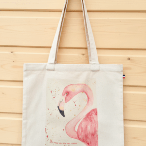 Kokelico_totebag_flamant rose