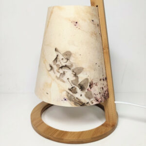 Lampe-Bambou-Abat-jour-Pied-Rond-Ecoprint